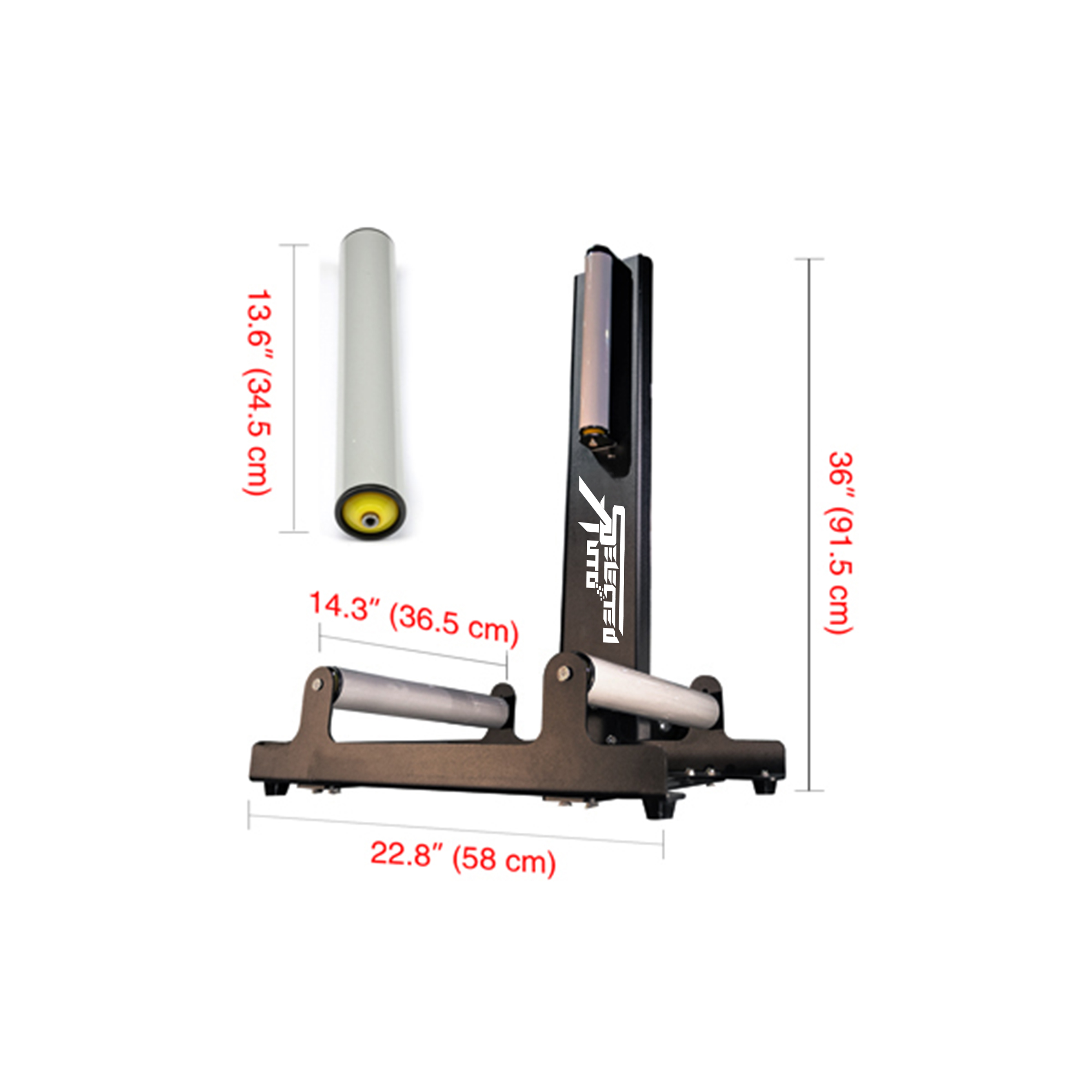 Rolling Wheel Detailing Stand WSD01 selected auto care